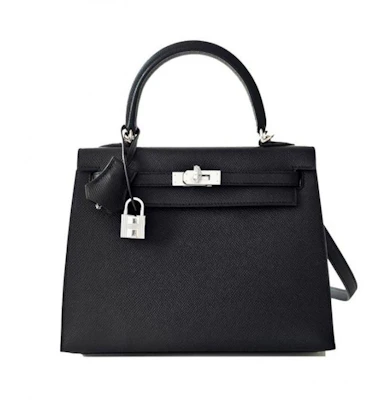 Hermes Kelly Sellier Epsom Palladium 25 Hitam Buy Hermes Kelly Sellier Epsom Palladium 25 Hitam