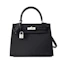 Buy Hermes Kelly Sellier Epsom Palladium 25 Hitam