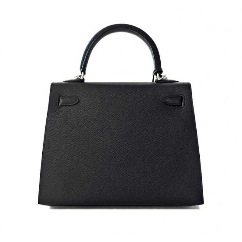 Order Hermes Kelly Sellier Epsom Palladium 25 Hitam