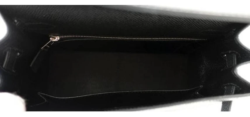 Hermes Kelly Sellier Epsom Palladium 25 Hitam Lookbook Hermes Kelly Sellier Epsom Palladium 25 Hitam