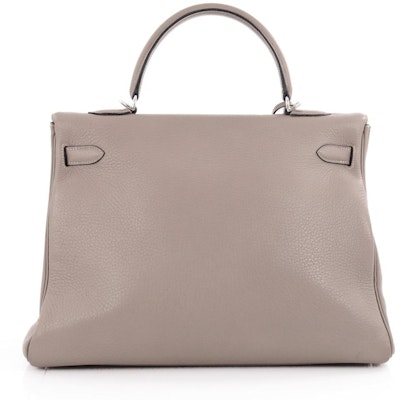 Hermes Kelly Taurillon Clemence 35 Gris Tourterelle Beg deluxe Order Hermes Kelly Taurillon Clemence 35 Gris Tourterelle Beg deluxe