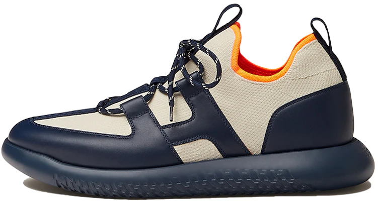 HERMES Sepatu Sneakers Knit Kulit Anak Sapi 'Beige Biru' H212911Z-HT Buy HERMES Sepatu Sneakers Knit Kulit Anak Sapi 'Beige Biru' H212911Z-HT