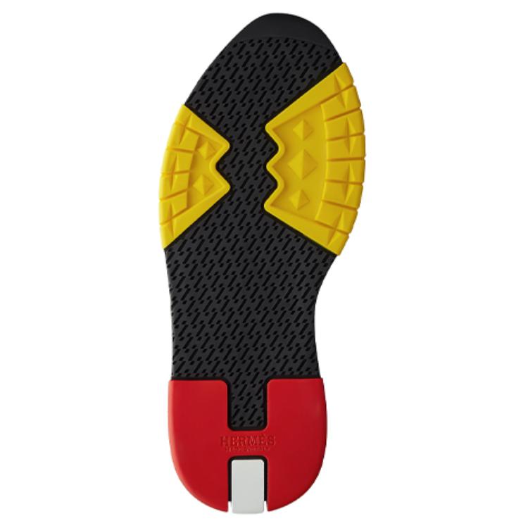 Purchase HERMES 双色針織休閒運動鞋 藍