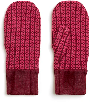 Sarung Tangan HERMES Knitted Jacquard Wool Unisex Gaya Pasangan Multi-Warna H232004G Lookbook Sarung Tangan HERMES Knitted Jacquard Wool Unisex Gaya Pasangan Multi-Warna H232004G