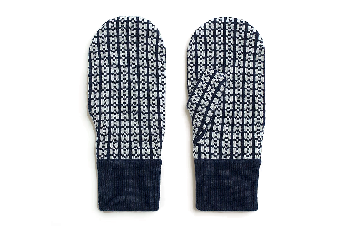 HERMES Knitted Jacquard Wool Gloves Unisex Couple Style Multi-Color H232004G 圖 5
