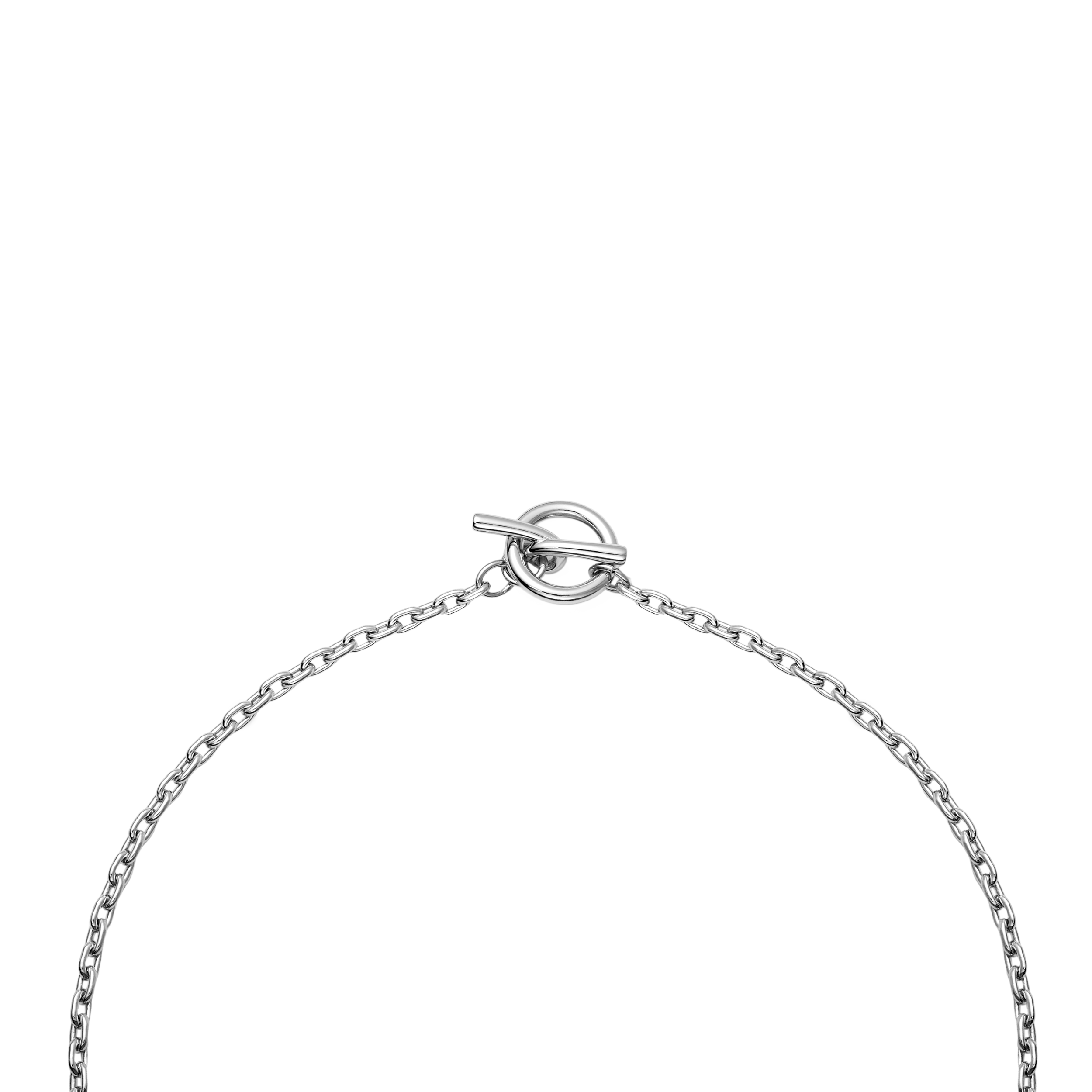 HERMES Leather Alloy Unisex Necklace for Couples. H077349FP01 圖 5