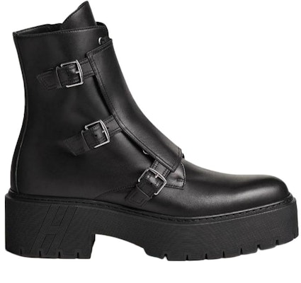 HERMES Leather Ankle Boot 'Black Comfort' H232933Z-H02 Order HERMES Leather Ankle Boot 'Black Comfort' H232933Z-H02