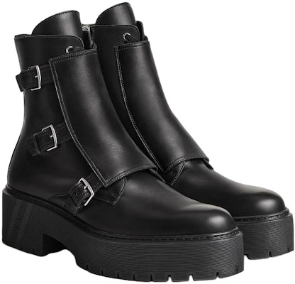 HERMES Leather Ankle Boot 'Black Comfort' H232933Z-H02 Lookbook HERMES Leather Ankle Boot 'Black Comfort' H232933Z-H02