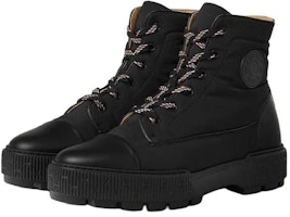 HERMES Leather Ankle Boot 'Black Comfort Lace-Up' H222960Z-H03 HERMES Leather Ankle Boot 'Black Comfort Lace-Up' H222960Z-H03