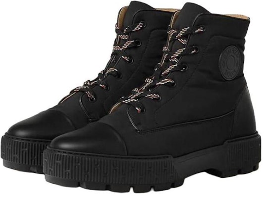 HERMES Leather Ankle Boot 'Black Comfort Lace-Up' H222960Z-H03 Buy HERMES Leather Ankle Boot 'Black Comfort Lace-Up' H222960Z-H03