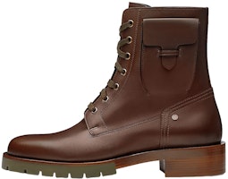 HERMES Leather Ankle Boot 'Dark Brown' H212941Z-HME HERMES Leather Ankle Boot 'Dark Brown' H212941Z-HME