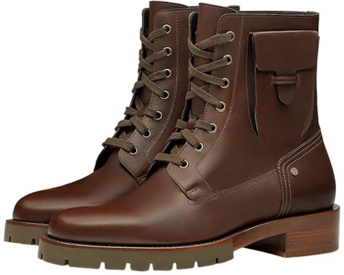 Bota de Cuero HERMÈS Tobillera 'Marrón Oscuro' H212941Z-HME Lookbook Bota de Cuero HERMÈS Tobillera 'Marrón Oscuro' H212941Z-HME