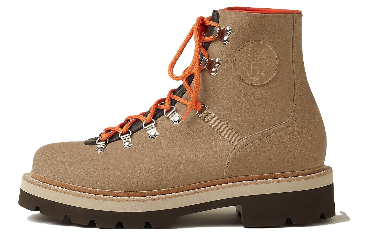 HERMES Leather Boot 'Clay Beige' H232939Z-H1K