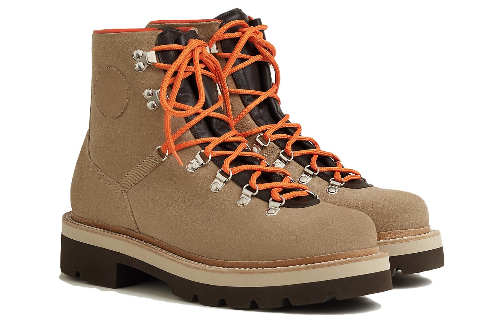 Lookbook 爱马仕 'Clay Beige' 米色真皮靴​​ H232939Z-H1K