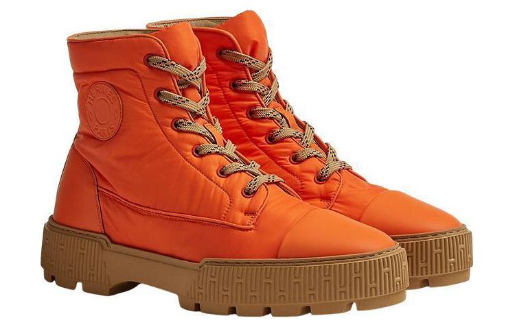 Order Bota de Cuero HERMES 'Fashion Strap Naranja' H222960Z-HH5