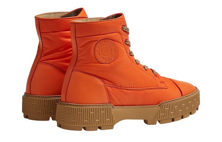 Lookbook Bota de Cuero HERMES 'Fashion Strap Naranja' H222960Z-HH5
