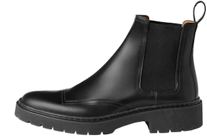 Buy Bottes Chelsea en Cuir HERMÈS ''Noir'' H231953Z-H02