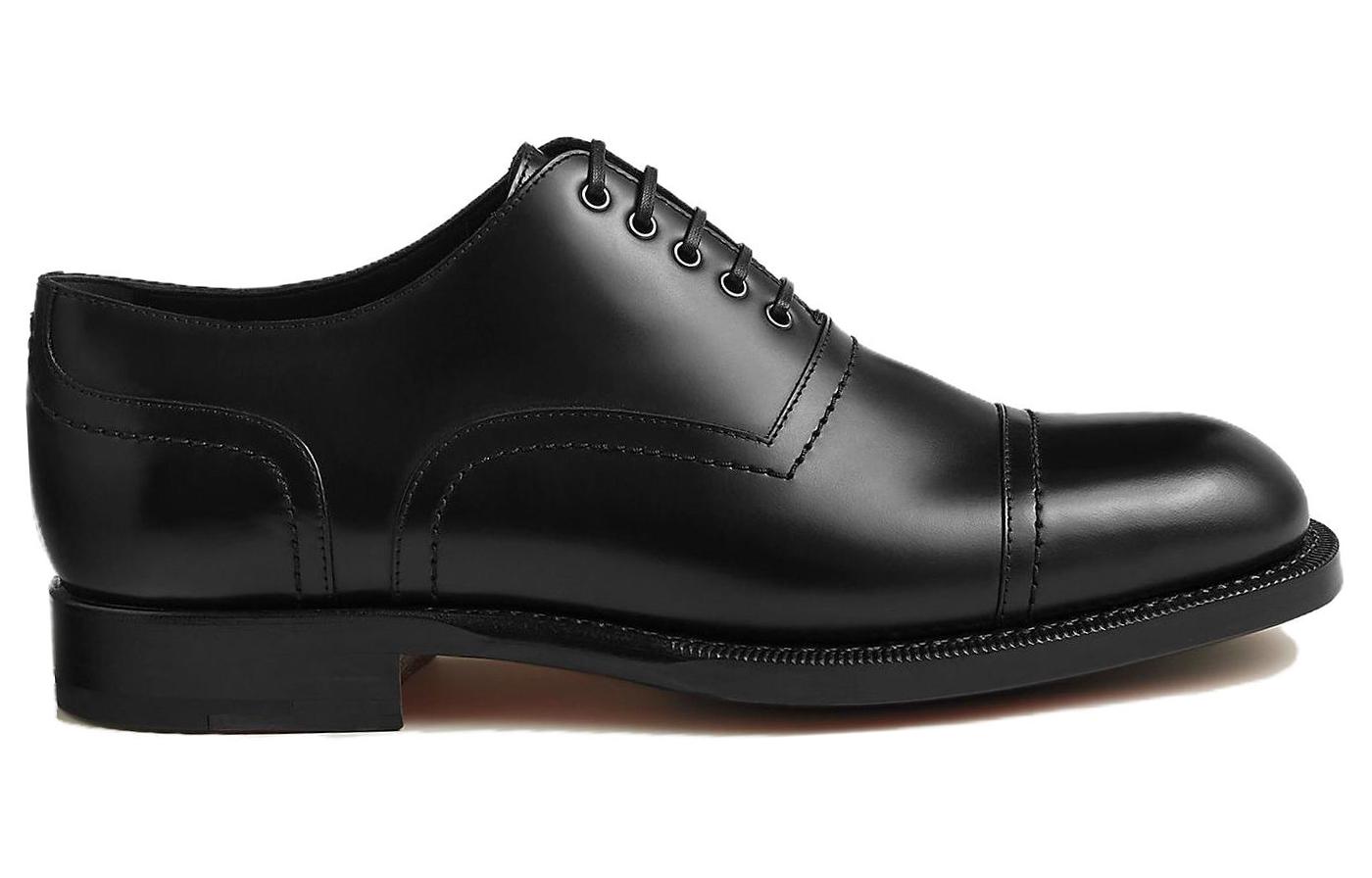 Order Derby en Cuir HERMÈS ''Noir'' H232817Z-H01