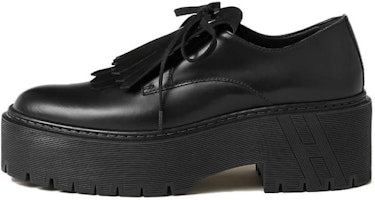 HERMES Leather Fashion Comfort 'Black Women's Casual Flat' H232057Z-02 HERMES Leather Fashion Comfort 'Black Women's Casual Flat' H232057Z-02