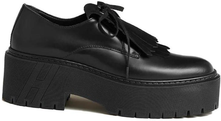 HERMES Leather Fashion Comfort 'Black Women's Casual Flat' H232057Z-02 Order HERMES Leather Fashion Comfort 'Black Women's Casual Flat' H232057Z-02