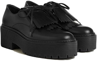 HERMES Kulit Fashion Nyaman 'Flat Kasual Hitam Wanita' H232057Z-02 Lookbook HERMES Kulit Fashion Nyaman 'Flat Kasual Hitam Wanita' H232057Z-02