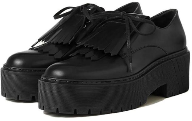 HERMES Leather Fashion Comfort 'Black Women's Casual Flat' H232057Z-02 Shop HERMES Leather Fashion Comfort 'Black Women's Casual Flat' H232057Z-02