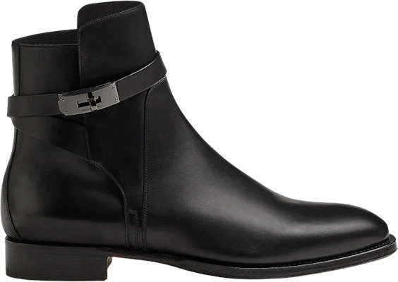 Bottines en Cuir HERMÈS Mode Slip-On ''Noir'' H222979Z-H01 Buy Bottines en Cuir HERMÈS Mode Slip-On ''Noir'' H222979Z-H01