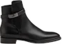 Buy Bottines en Cuir HERMÈS Mode Slip-On ''Noir'' H222979Z-H01