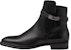 HERMES But Kulit Fesyen Slip-On Ankle 'Hitam' H222979Z-H01