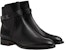 HERMES But Kulit Fesyen Slip-On Ankle 'Hitam' H222979Z-H01