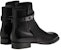 HERMES But Kulit Fesyen Slip-On Ankle 'Hitam' H222979Z-H01