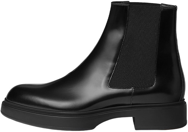 hermes-leather-fashion-slip-on-ankle-boots-black-h222818-z-h01
