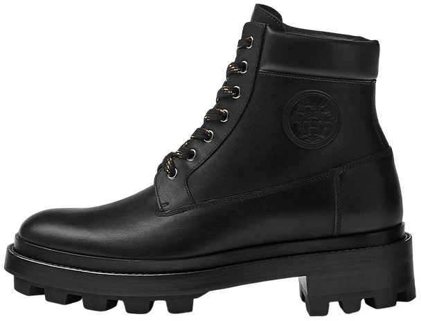 hermes-leather-fashion-strap-ankle-boots-black-h222969-z-h01