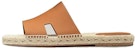 Sandal Rata Kulit HERMES 'Coklat' H201485Z-H10