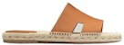 Sandal Rata Kulit HERMES 'Coklat' H201485Z-H10