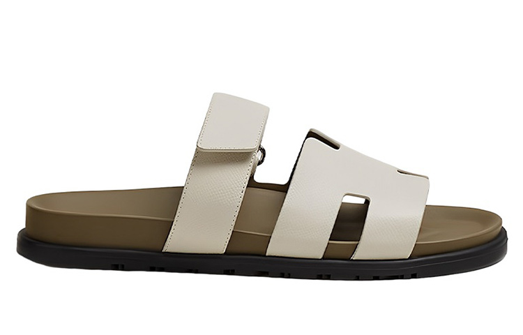 Order Sandali Piatti in Pelle HERMES ''Moda Bianca'' H222857Z-HBT
