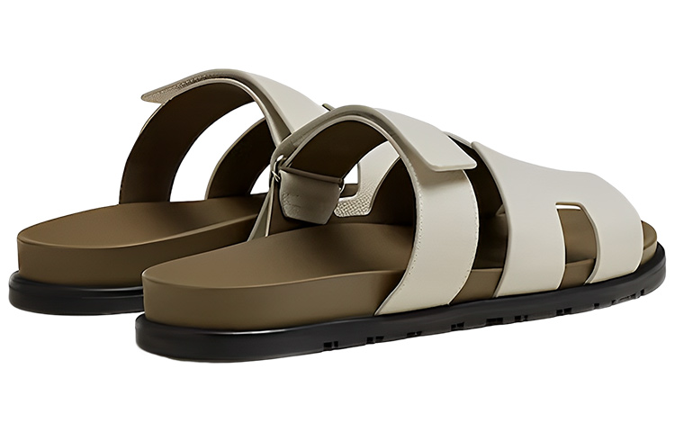 Purchase Sandali Piatti in Pelle HERMES ''Moda Bianca'' H222857Z-HBT