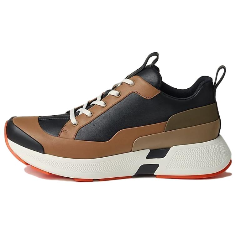 HERMES Leather Low-Top 'Black Comfort' H232986Z-H02