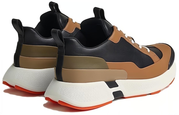 HERMES Kulit Low-Top 'Keselesaan Hitam' H232986Z-H02 Lookbook HERMES Kulit Low-Top 'Keselesaan Hitam' H232986Z-H02