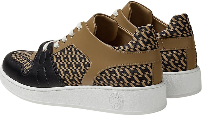 HERMES Leather Low-Top Lace-Up 'Brown Fashion' H222833Z-HBK Shop HERMES Leather Low-Top Lace-Up 'Brown Fashion' H222833Z-HBK