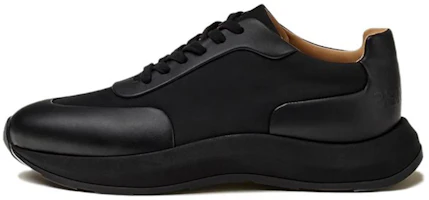 HERMES Leather Low-Top Sneaker 'Black' H222912Z-H02 HERMES Leather Low-Top Sneaker 'Black' H222912Z-H02