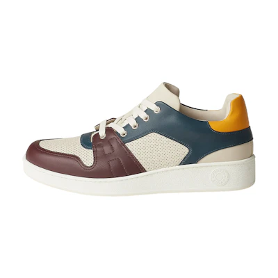 HERMES Leather Low-Top Sneaker 'Multicolor'