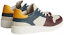HERMES Sneaker Kulit Rendah Multicolor H231787Z-HF8