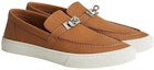 Lookbook HERMES Kulit Kasut Slip-On Rendah 'Coklat Fesyen' H231727Z-H04