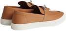 Shop HERMES Kulit Kasut Slip-On Rendah 'Coklat Fesyen' H231727Z-H04