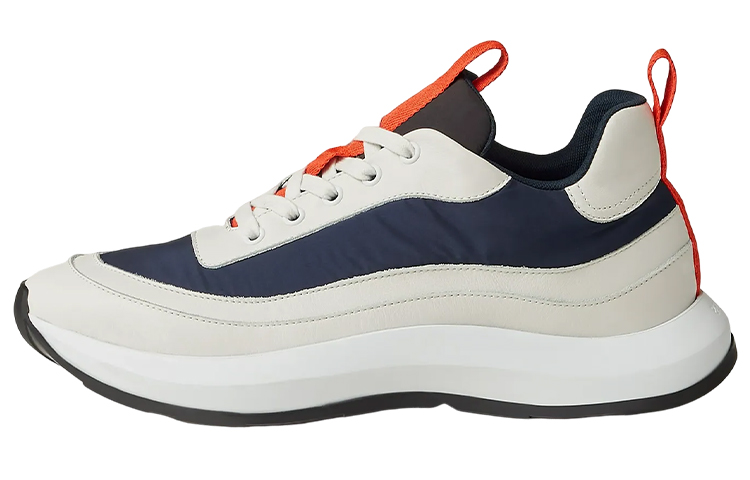 HERMES Leather Low Top 'Blue White Fashion Strap' H231700Z-HI2