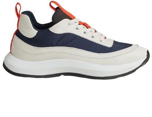 HERMES Leather Low Top 'Blue White Fashion Strap' H231700Z-HI2 Order HERMES Leather Low Top 'Blue White Fashion Strap' H231700Z-HI2
