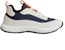 HERMES Kulit Low Top 'Biru Putih Tali Fesyen' H231700Z-HI2