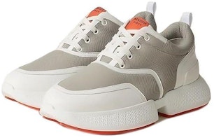 HERMES Sepatu Kulit Rendah 'Abu Putih' H231734Z-H30 Lookbook HERMES Sepatu Kulit Rendah 'Abu Putih' H231734Z-H30