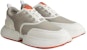 HERMES Kulit Low Top 'Kelabu Putih' H231734Z-H30